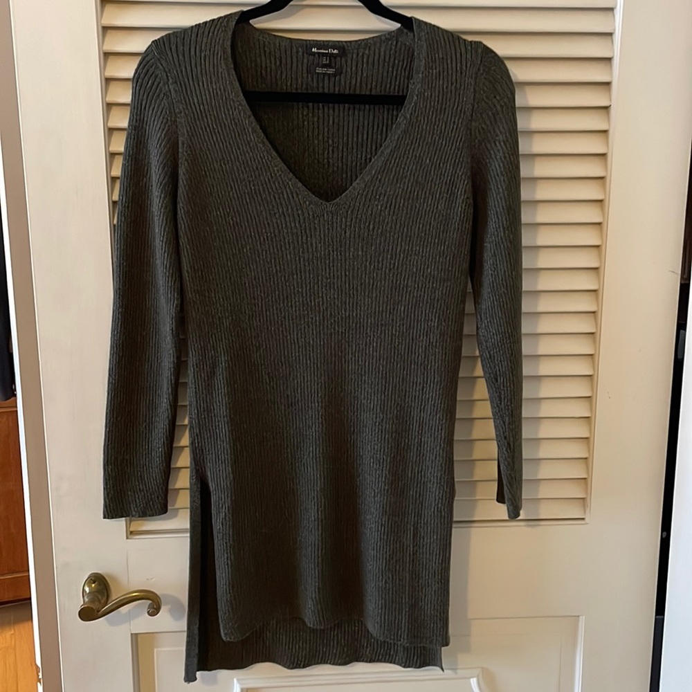 Massimo Dutti Italian Yarn Tunic S